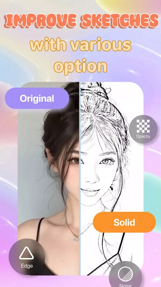 Tangkapan layar AR Draw Sketch: Trace & Paint