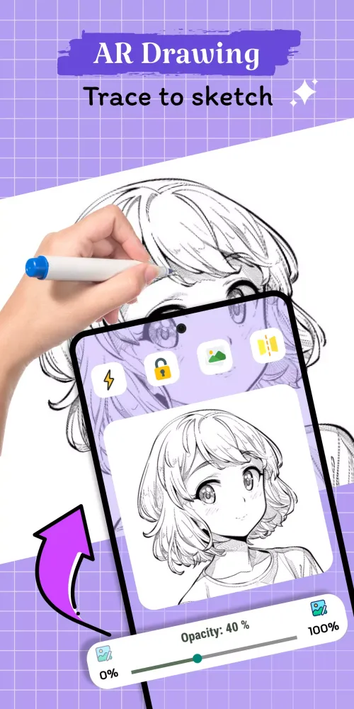 AR Drawing Screenshots