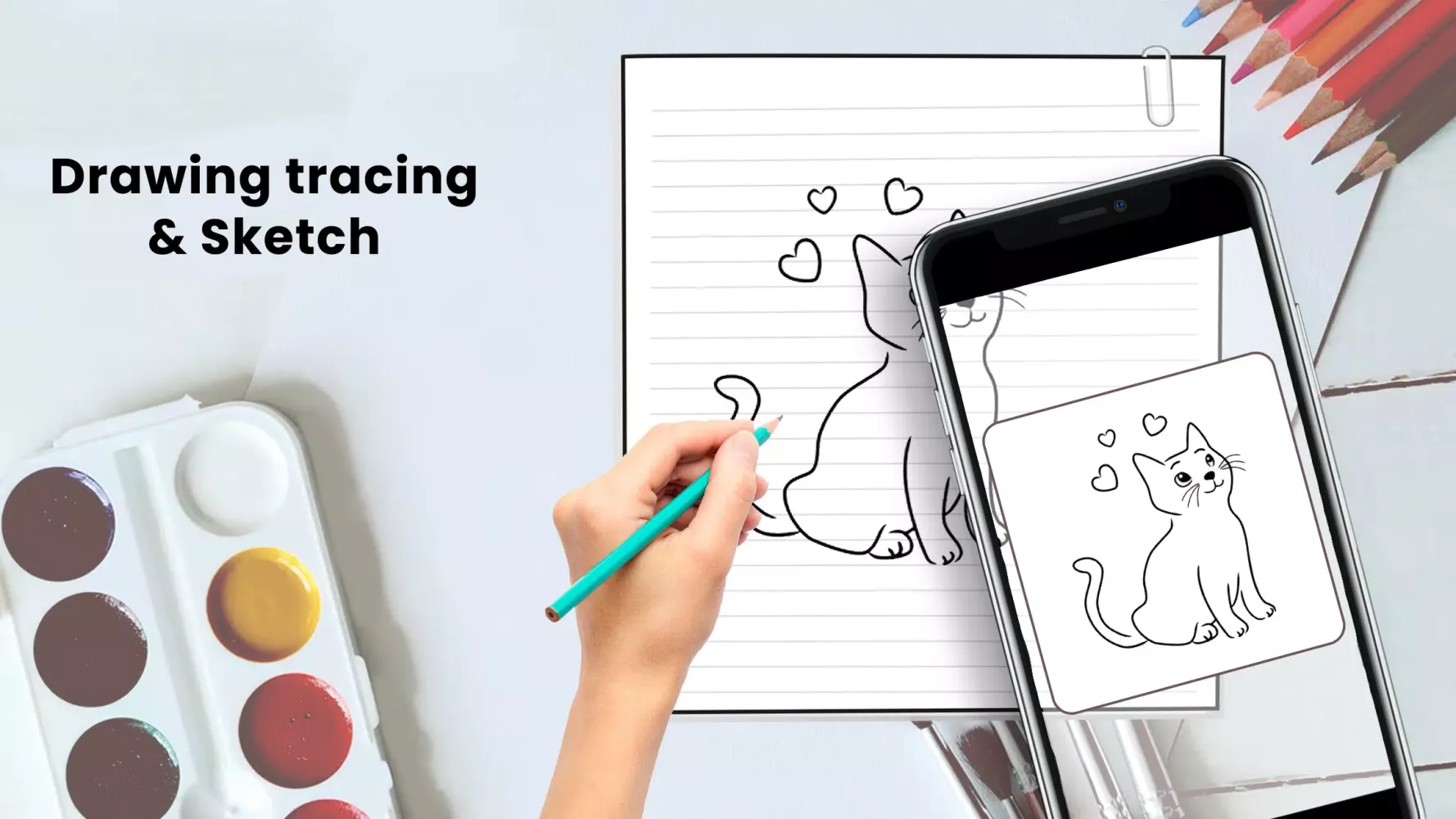 AR Drawing: Sketch AI Art Make应用截图