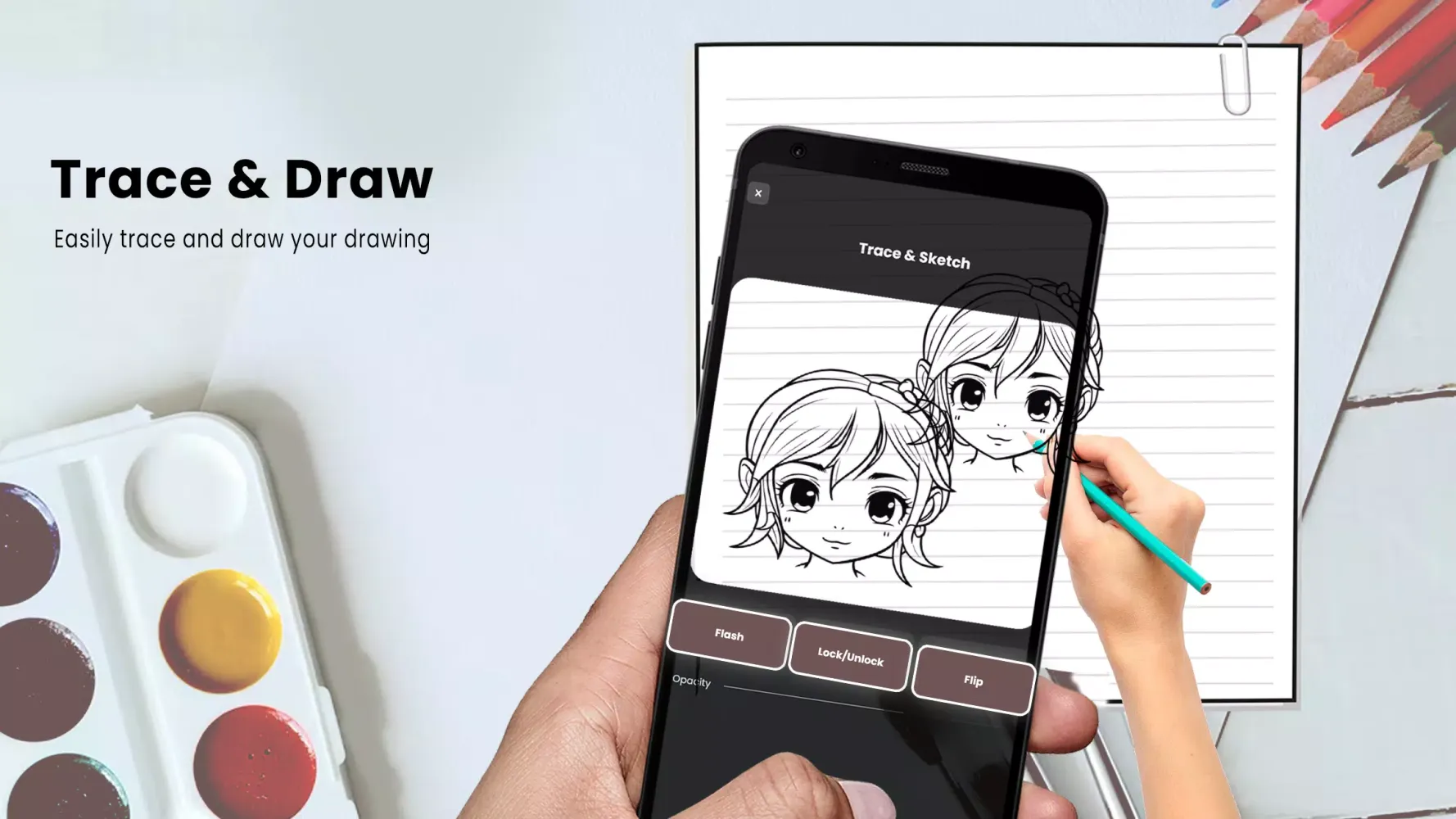 AR Drawing: Sketch AI Art Make应用截图