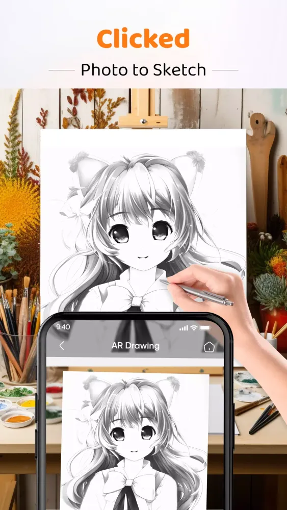 AR Drawing Sketch Paint應用截圖