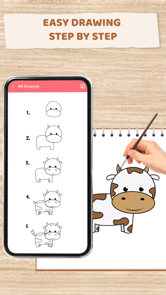 Tangkapan skrin AR Draw Sketch: AR art & Trace