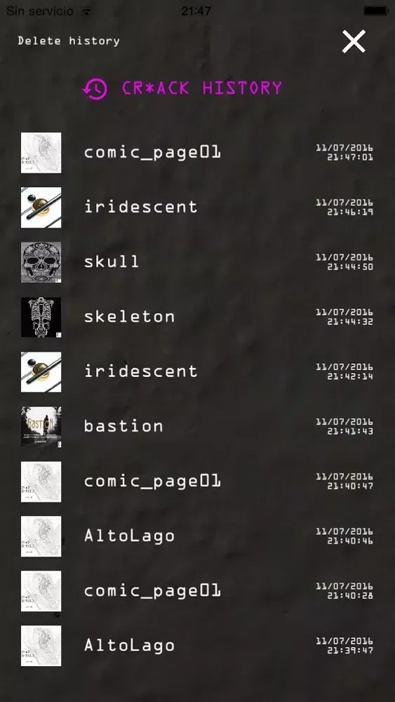 Captures d'écran de CR-ACK A.R.
