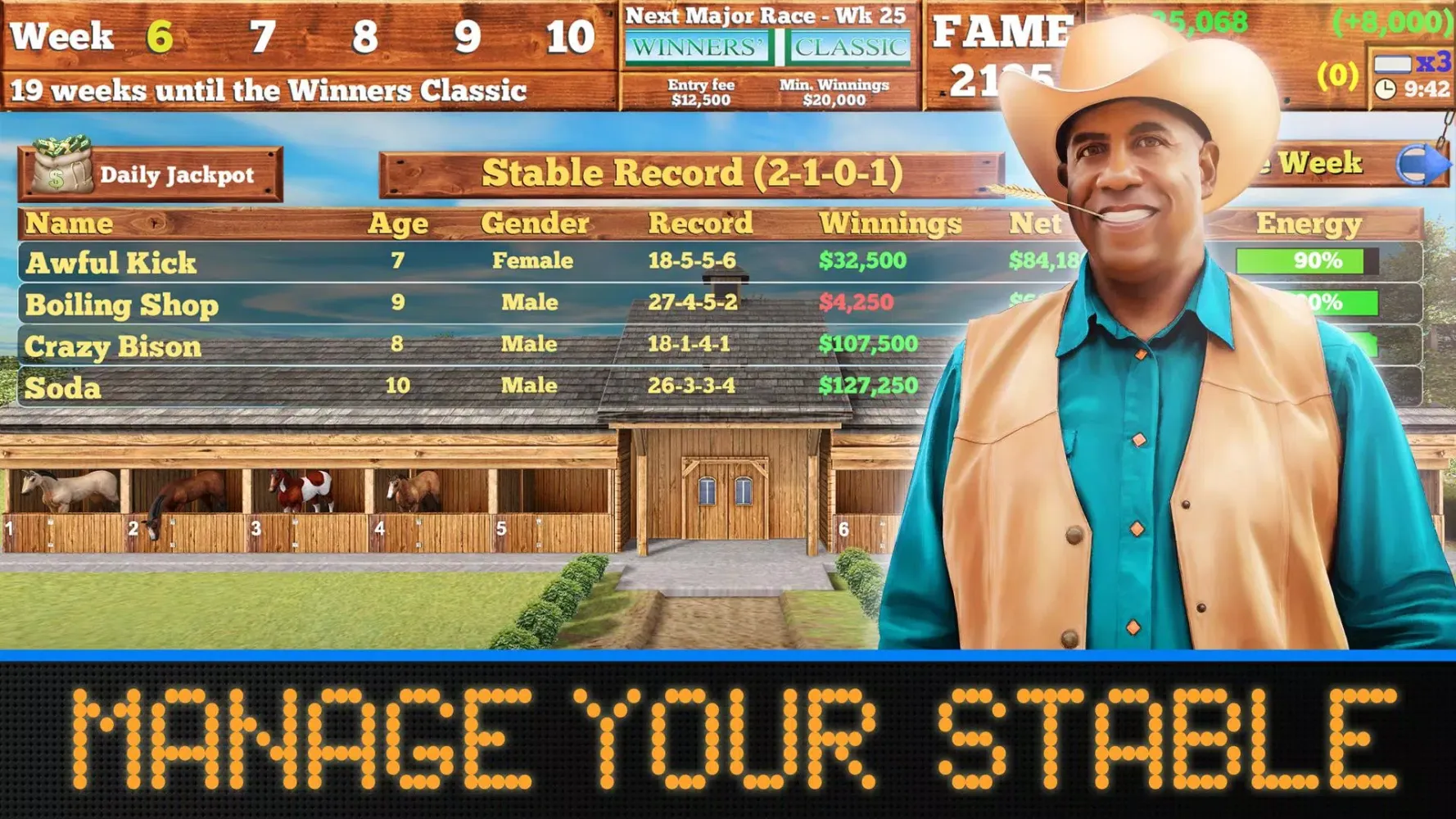 Triple Throne Horse Racing Screenshots
