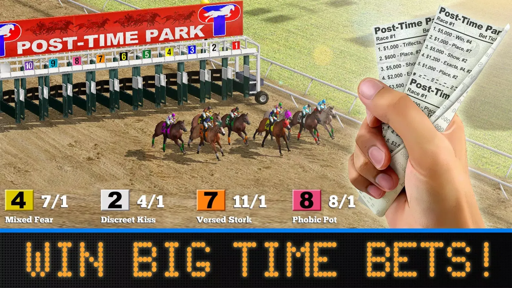 Triple Throne Horse Racing Screenshots