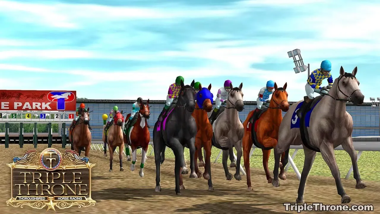 Triple Throne Horse Racing Screenshots