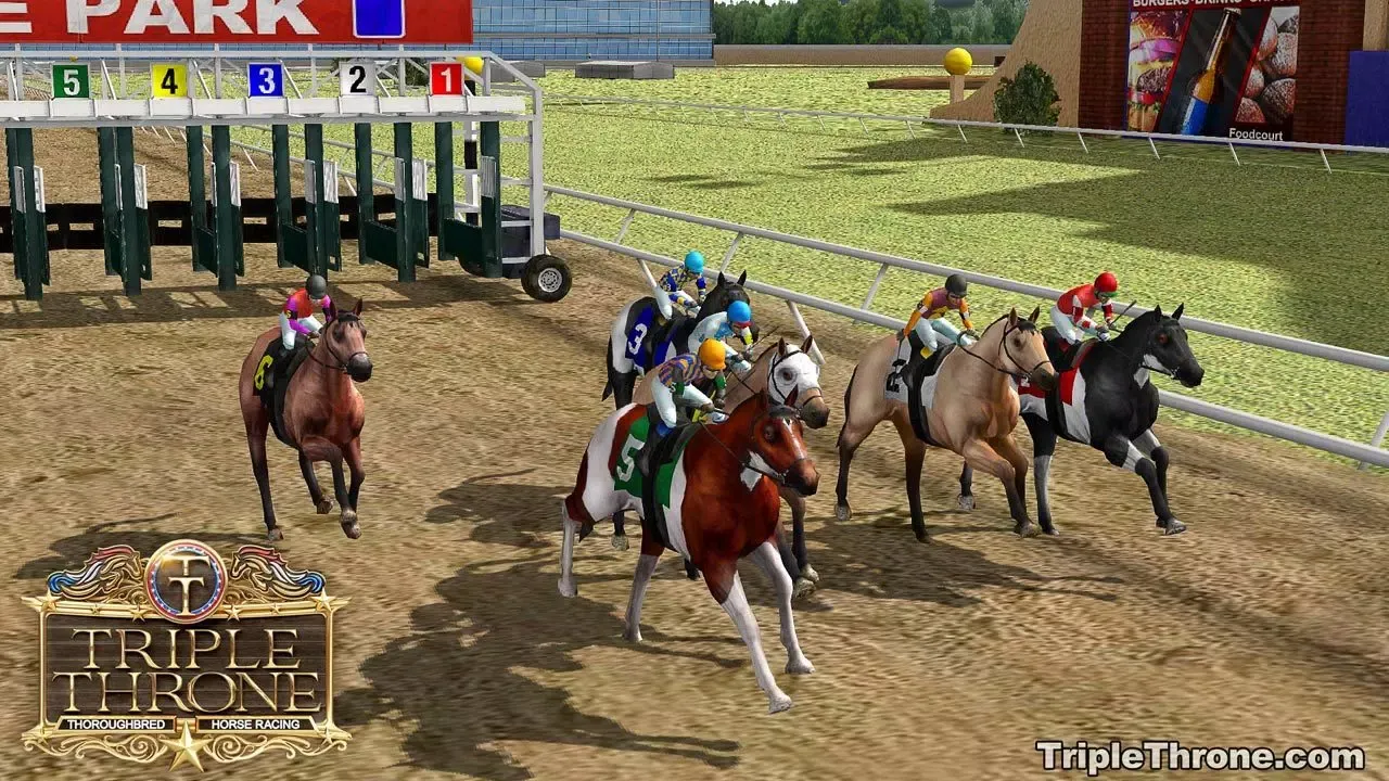 Triple Throne Horse Racing Screenshots