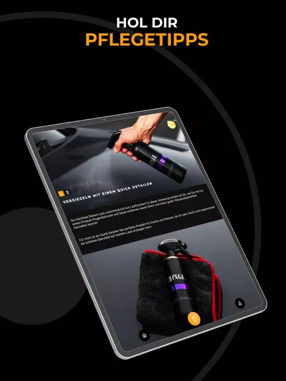 Captures d'écran de CarCare App by Area52 iPad 