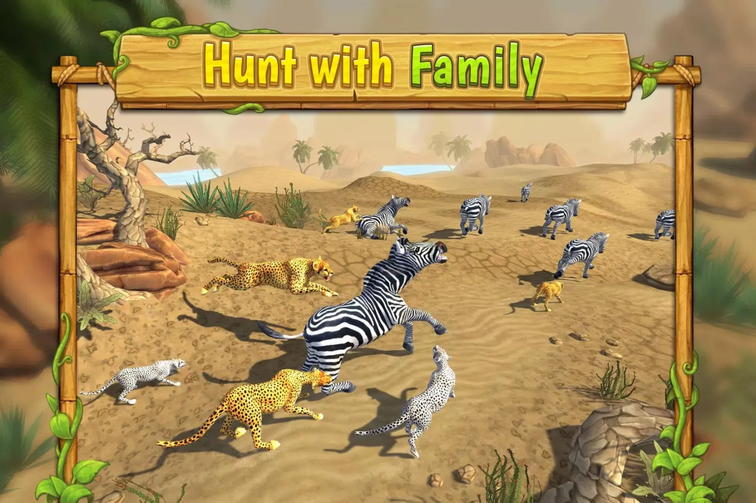 Zrzuty ekranu Cheetah Family Animal Sim