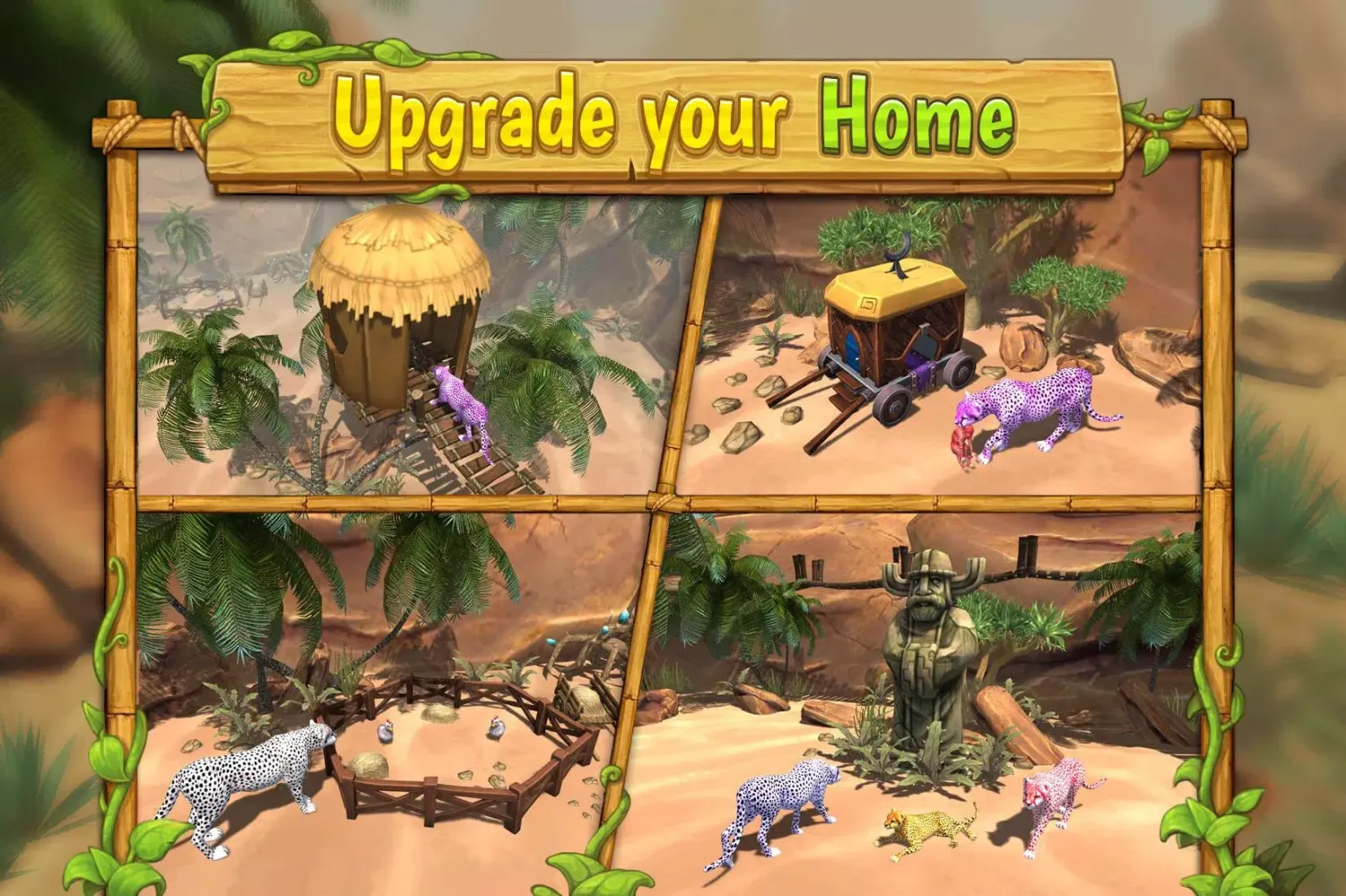 Zrzuty ekranu Cheetah Family Animal Sim