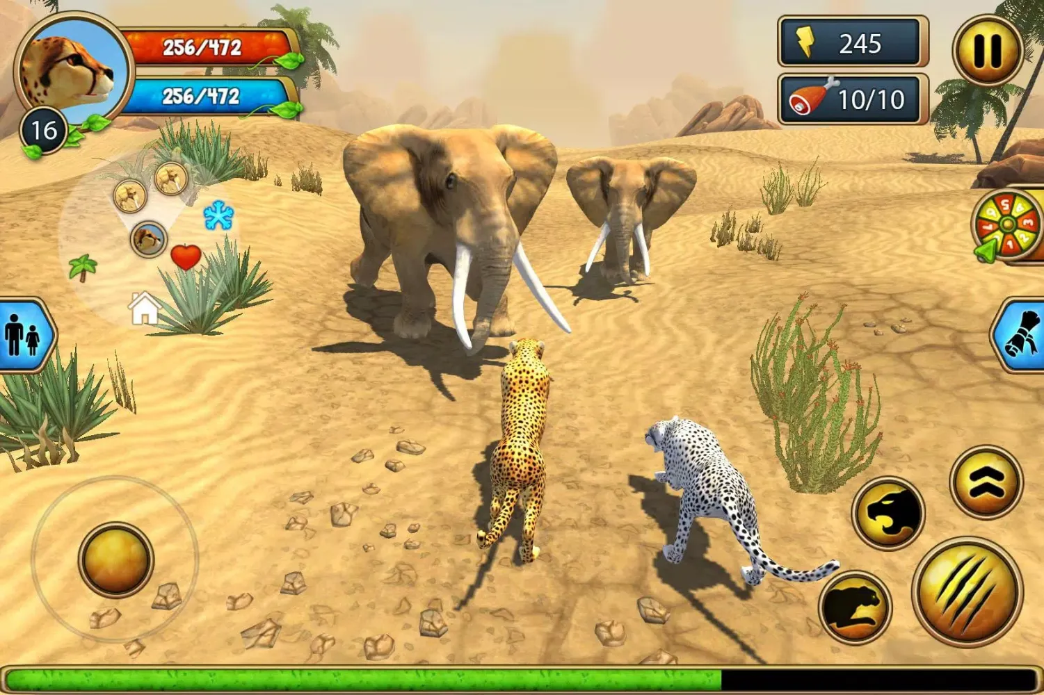 Zrzuty ekranu Cheetah Family Animal Sim