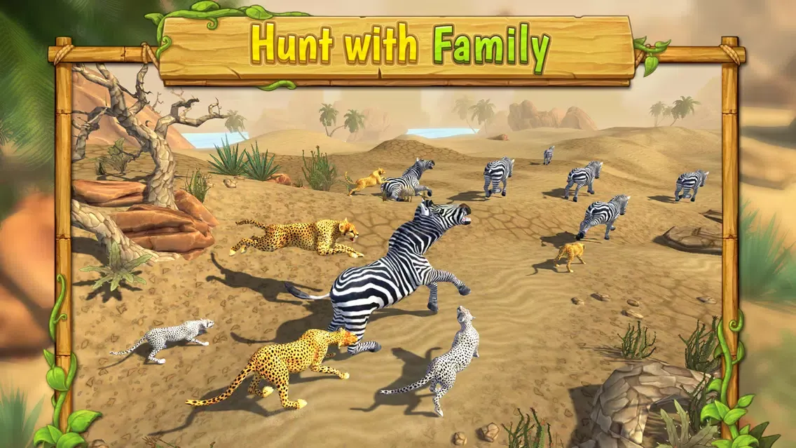 Cheetah Family Sim - Wild Africa Cat Simulator 3D Screenshots