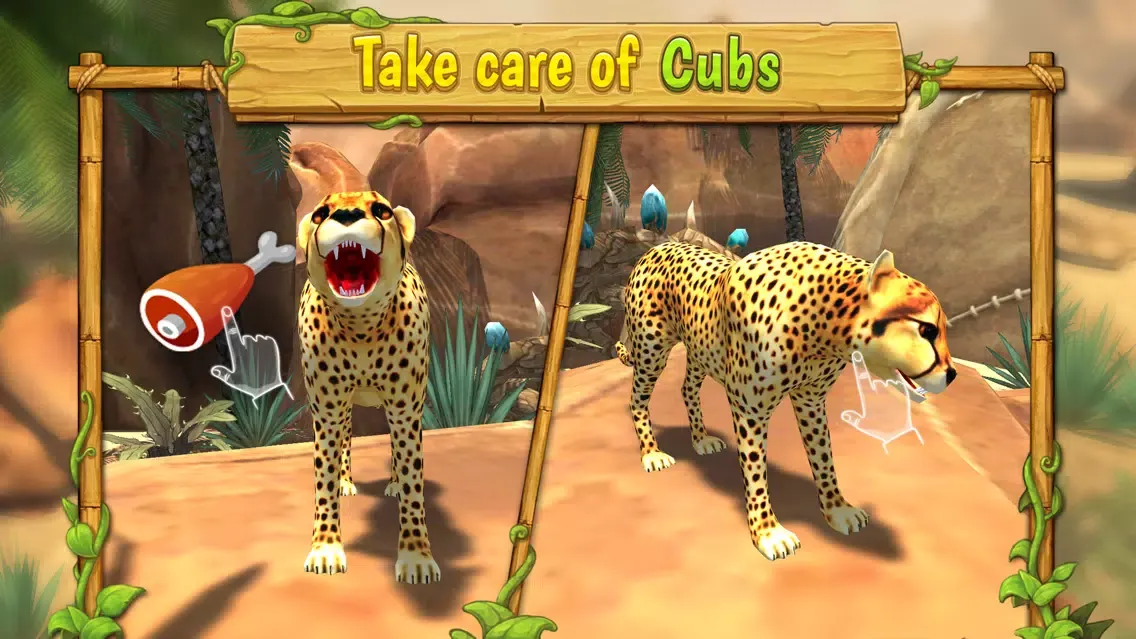 Cheetah Family Sim - Wild Africa Cat Simulator 3D Screenshots