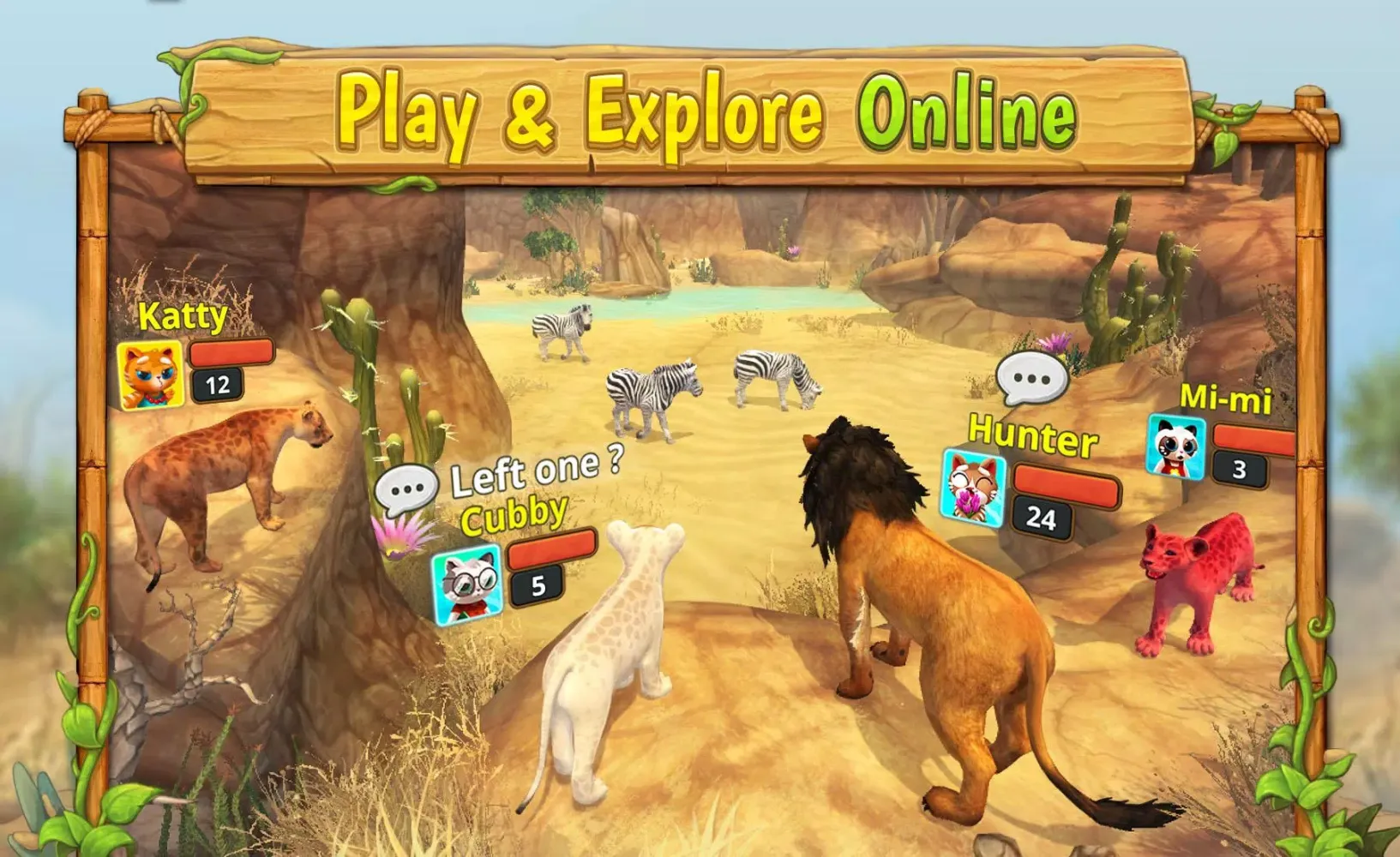 Lion Family Sim Online スクリーンショット