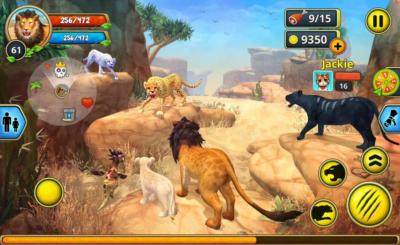 Lion Family Sim Online スクリーンショット
