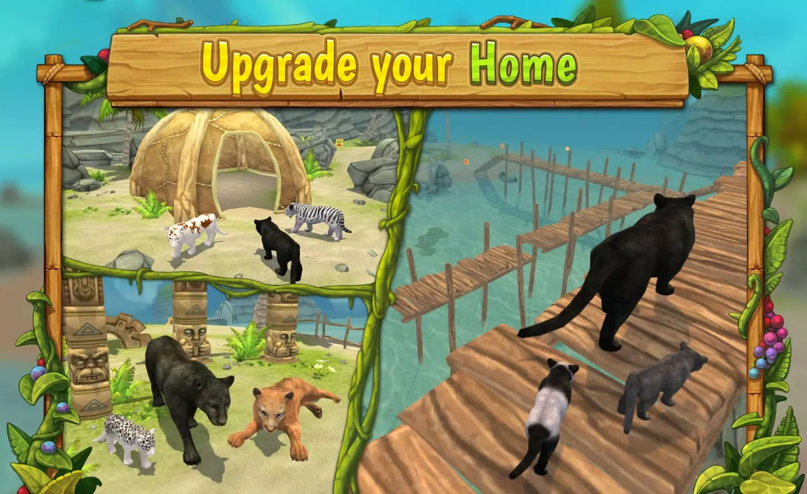 Panther Family Sim Online Screenshots