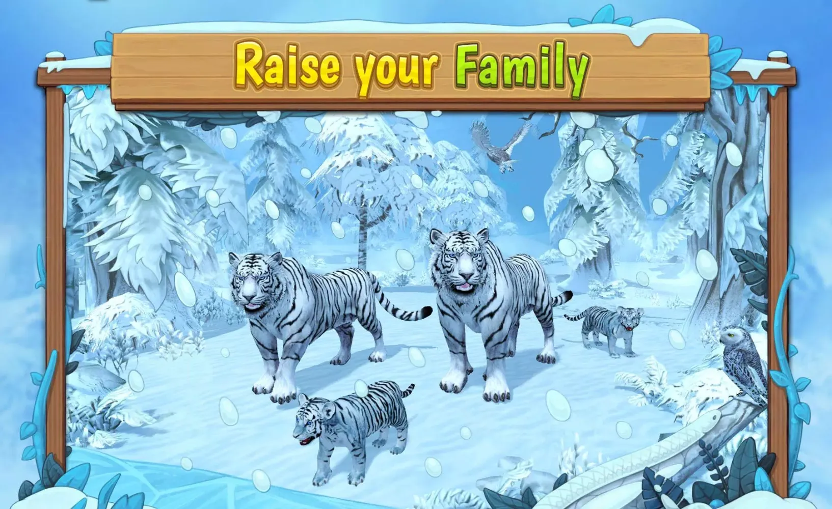 Snow Tiger Family Sim Screenshots