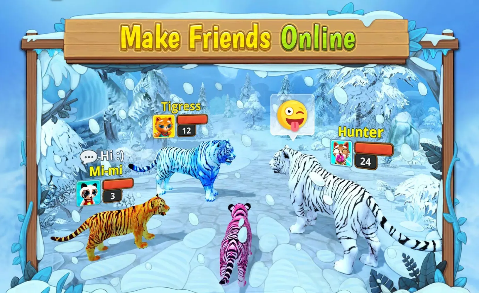 Snow Tiger Family Sim Screenshots
