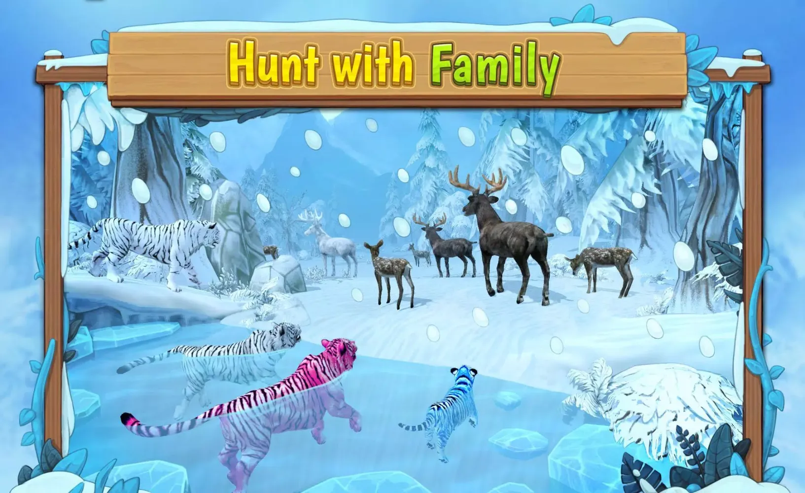 Snow Tiger Family Sim Screenshots