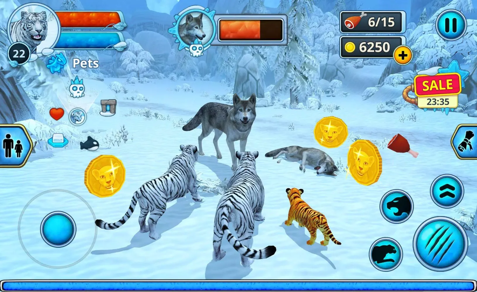 Snow Tiger Family Sim Screenshots