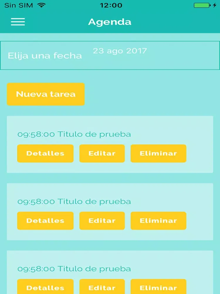 Zrzuty ekranu GIM iPad 