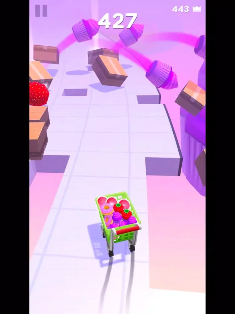 Tangkapan skrin Crazy Shopper iPad 