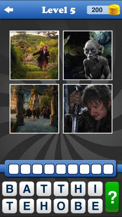 Capturas de tela do Guess the Movie: Film Pop Quiz