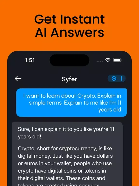 Captures d'écran de Syfer - AI Chatbot & Assistant iPad 