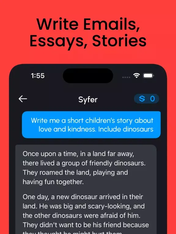 Captures d'écran de Syfer - AI Chatbot & Assistant iPad 