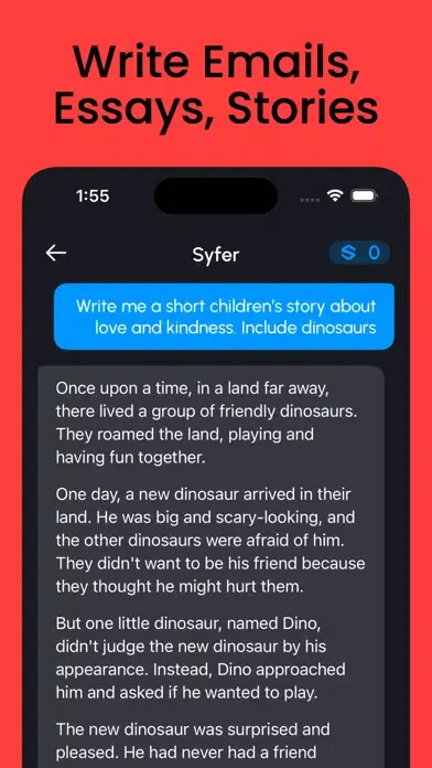 Captures d'écran de Syfer - AI Chatbot & Assistant