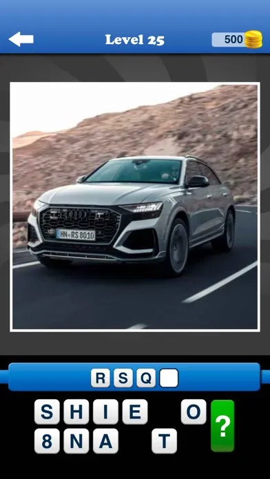 Guess the Car Brand Logo Quiz Screenshots