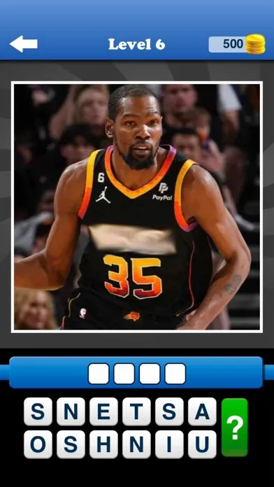 Capturas de pantalla de Whats the Team Basketball Quiz