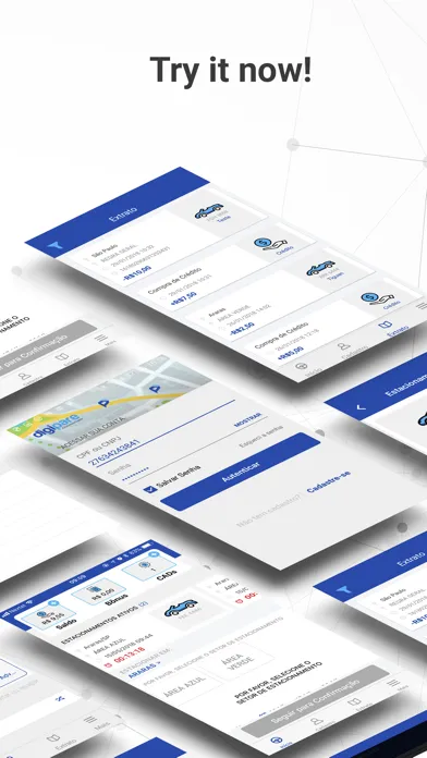 Digipare Pay Onstreet Parking Ekran Görüntüleri