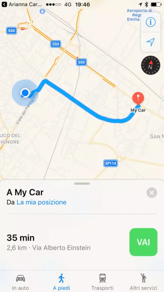 Arianna Car Finder Screenshots
