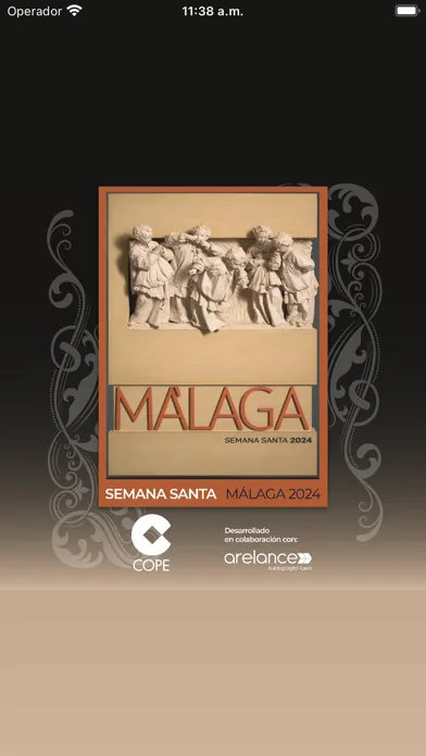 Captures d'écran de Semana Santa Málaga COPE