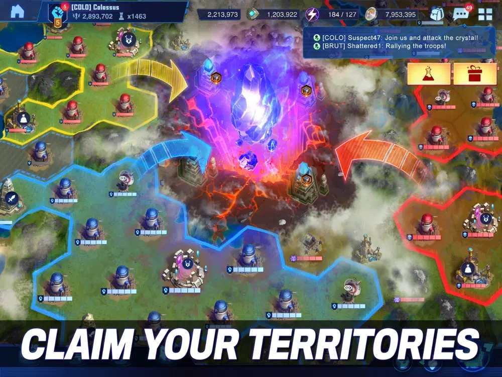 Crystalborne: Heroes of Fate iPad  スクリーンショット