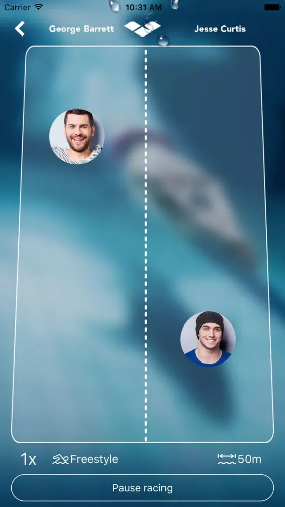 Faster - Swim, track your time and challenge the world!应用截图