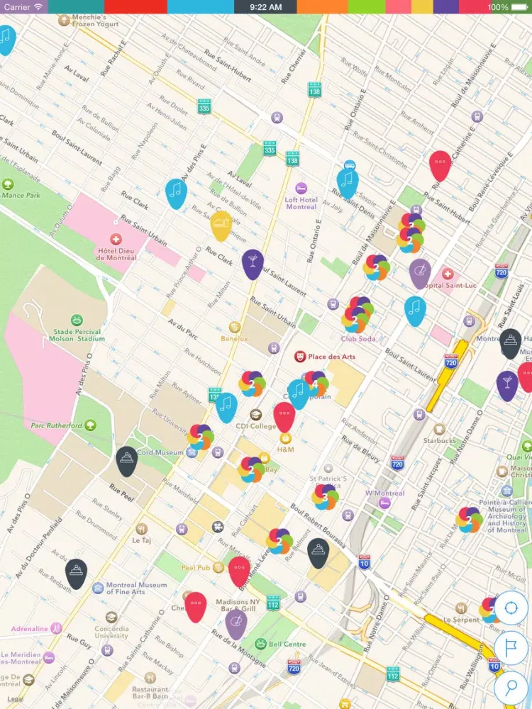 Trovy - Find Events Around You iPad  Ekran Görüntüleri