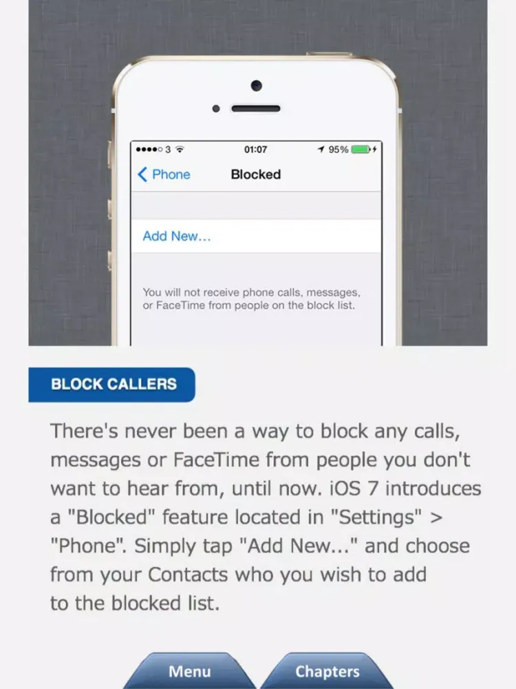 Capturas de tela do Secrets for iPhone - Tips & Tricks iPad 