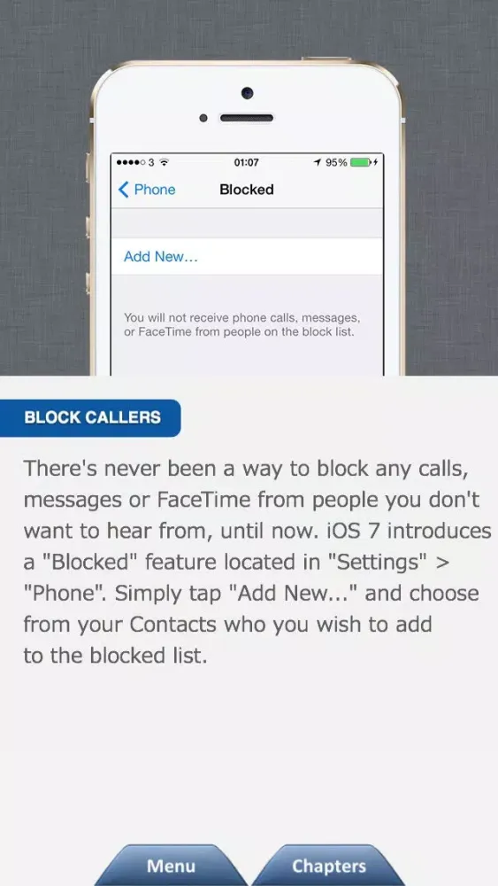 Capturas de tela do Secrets for iPhone - Tips & Tricks