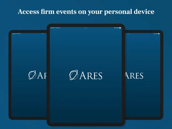 Ares Events iPad  스크린샷