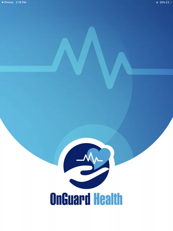 OnGuard Health iPad  스크린샷
