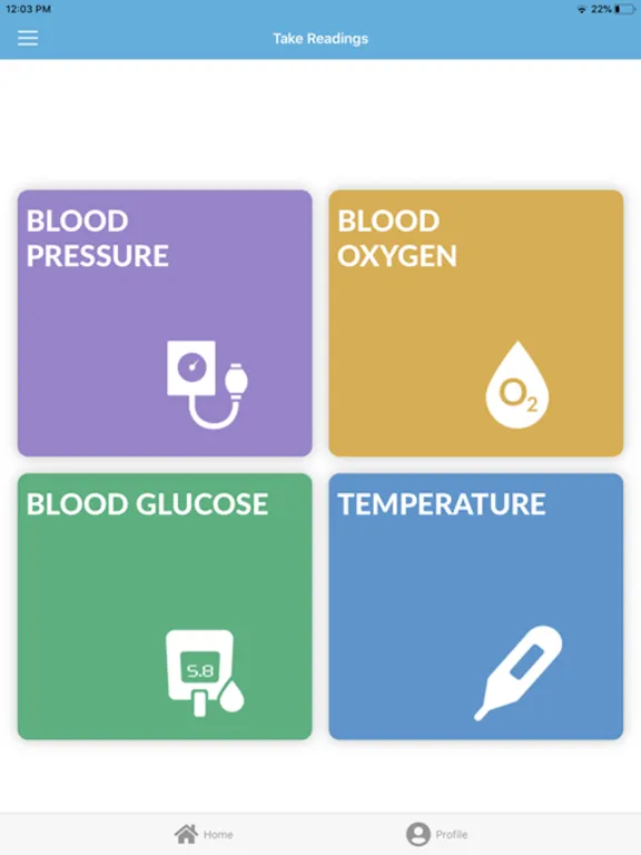 OnGuard Health iPad  스크린샷
