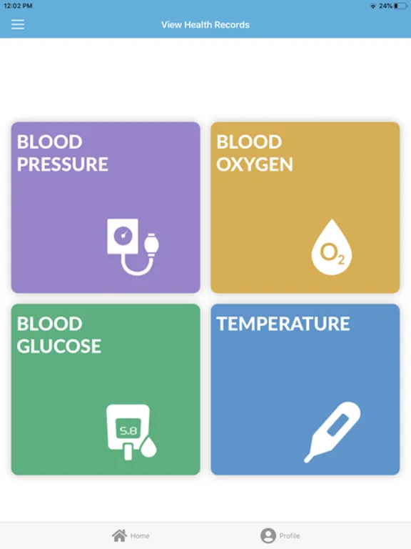 OnGuard Health iPad  스크린샷