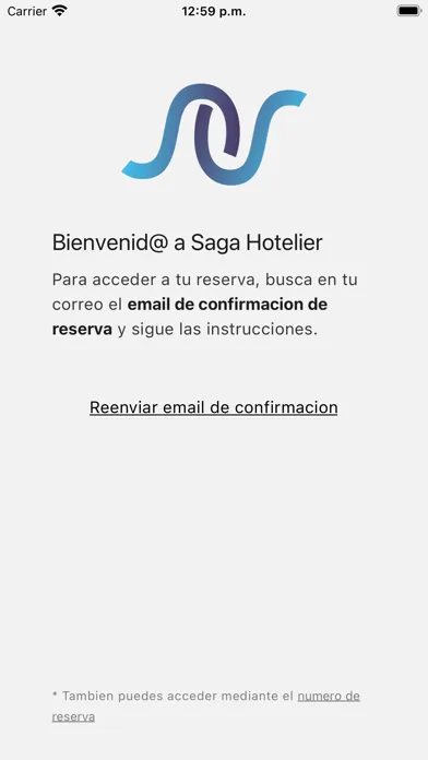 Capturas de tela do Saga hotelier
