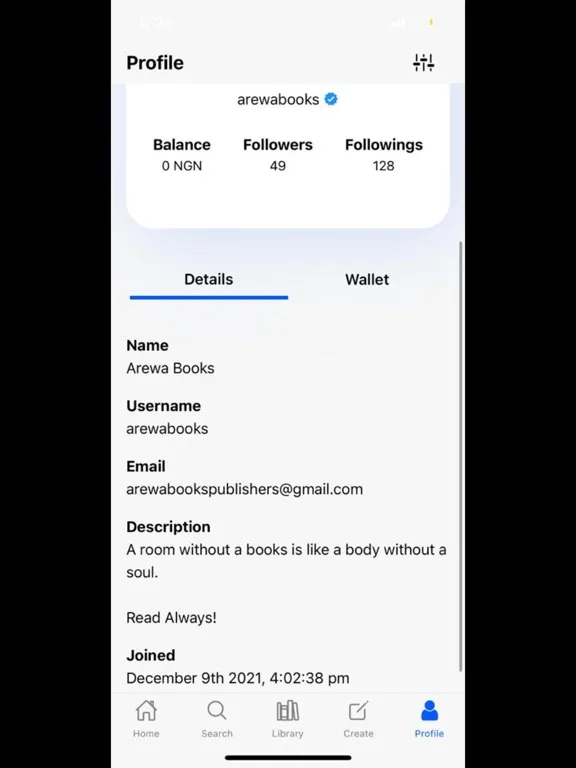 ArewaBooks iPad Screenshots