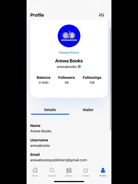 ArewaBooks iPad Screenshots