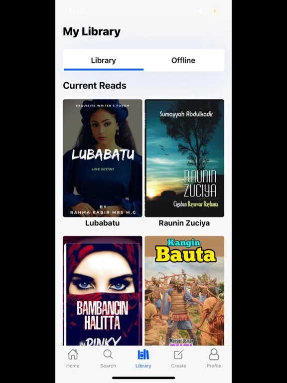ArewaBooks iPad Screenshots