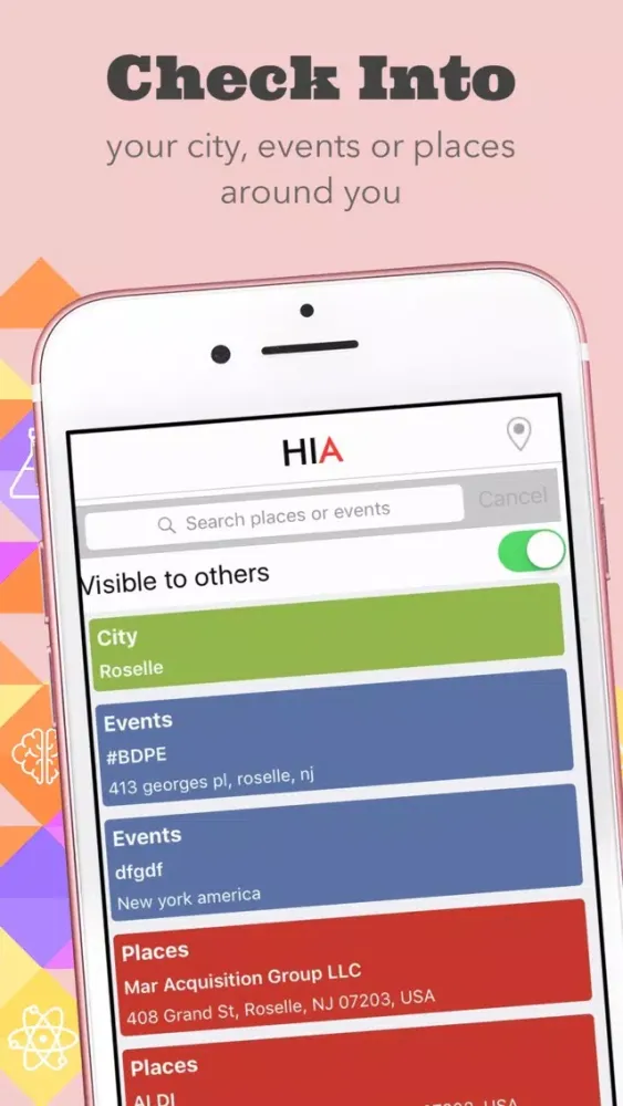 Hia سکرین شاٹس