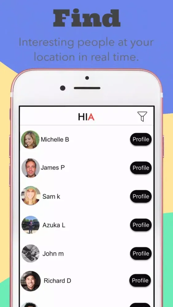 Hia سکرین شاٹس
